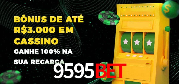 9595BET melhor bônus de depósito